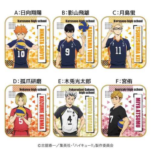 お菓子 チョコレート キャラタブ缶 バレンタイン ハイキュー！！ 少年
