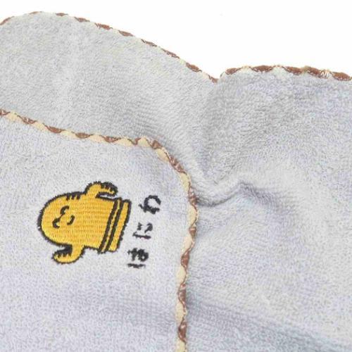 ミニタオル ワンポイント刺繍ハンカチタオル おえかきさん はにわさん