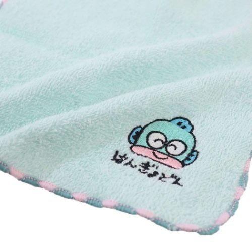 ミニタオル ワンポイント刺繍ハンカチタオル おえかきさん はんぎょ
