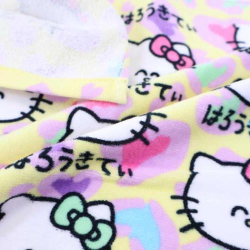フェイスタオル プリントロングタオル ハローキティ はろうきてぃ ふぇ
