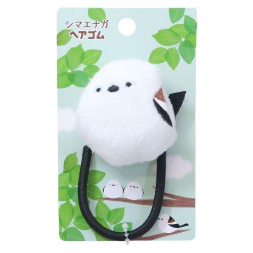 ヘアアクセ ヘアゴム シマエナガ オスト : 雑貨&アートの通販店