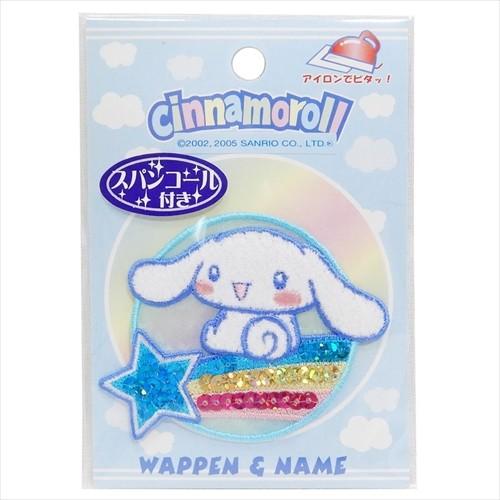 ワッペン スパンコールアイロンパッチ シナモロール Cn27 サンリオ パイオニア Pio Cn600 Cn27 雑貨 アートの通販店 ベルコモン 通販 Yahoo ショッピング