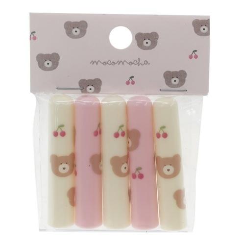 えんぴつカバー 5本セット モコモカ 鉛筆キャップ モカ チェリー クーリア 新学期準備文具 かわいい Qla 雑貨 アートの通販店 ベルコモン 通販 Yahoo ショッピング