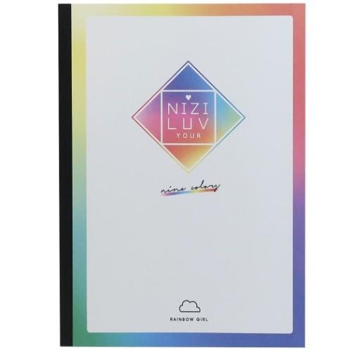 Nizi Luv U B5 学習 ノート 横罫ノート ニジラブ ロゴ クーリア 新入学 新学期準備文具 かわいい 女の子 小学生 中学生 高校生 Qla 雑貨 アートの通販店 ベルコモン 通販 Yahoo ショッピング