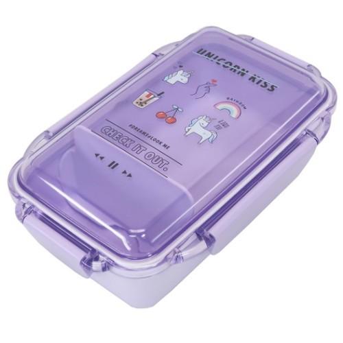 ドーム型 1段 ランチボックス ユニコーンランチ ユニコーンキス お弁当箱 クーリア 小学生保育園女子向け ランチ雑貨 Qla 雑貨 アートの通販店 ベルコモン 通販 Yahoo ショッピング