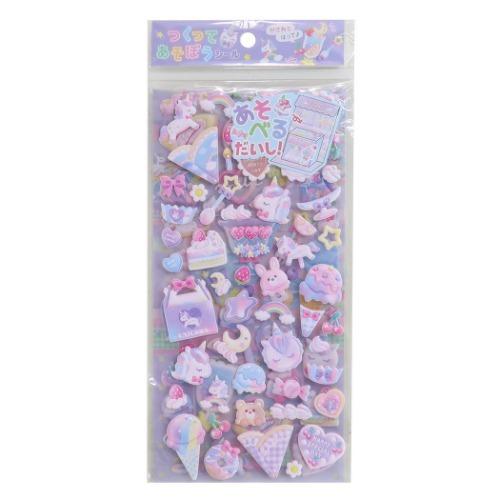 ユニコーンスイーツファクトリー シールシート つくってあそぼうシール Q Lia デコレーション かわいい Qla 雑貨 アートの通販店 ベルコモン 通販 Yahoo ショッピング