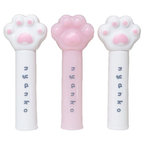 鉛筆キャップ 肉球えんぴつカバー3本セット にゃんこ しろ クーリア 新