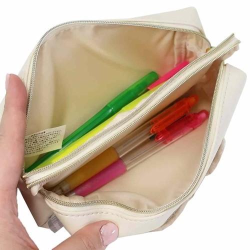 筆箱 2ポケット タイニー ペンポーチ モコモカ モカ クーリア ペンケース 大容量 かわいい Qla 51 雑貨 アートの通販店 ベルコモン 通販 Yahoo ショッピング