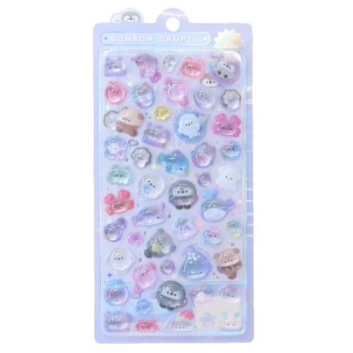 ボンボンドロップシール シールシート ぷかぷかボンボン クーリア