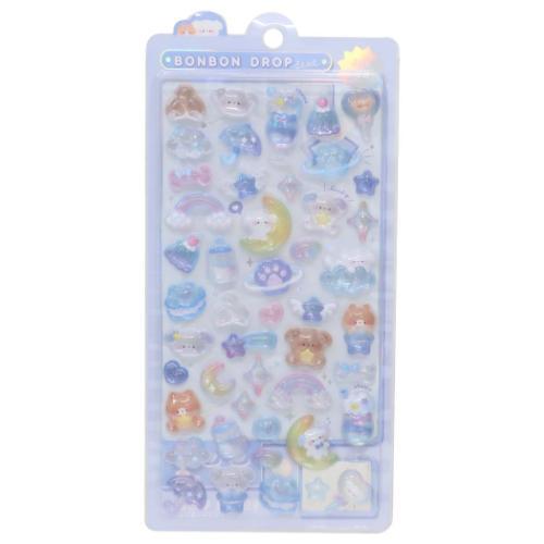 シールシート ボンボンドロップシール わんわんボンボン クーリア
