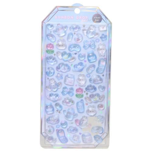 ボンボンドロップシール シャーベット シールシート みずいろボンボン