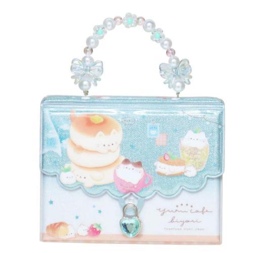 シール帳 カギ付きバッグマイシールバインダー ゆるかふぇびより
