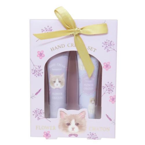 ハンドケアギフトセット ハンドクリームセット フラワーシャトン