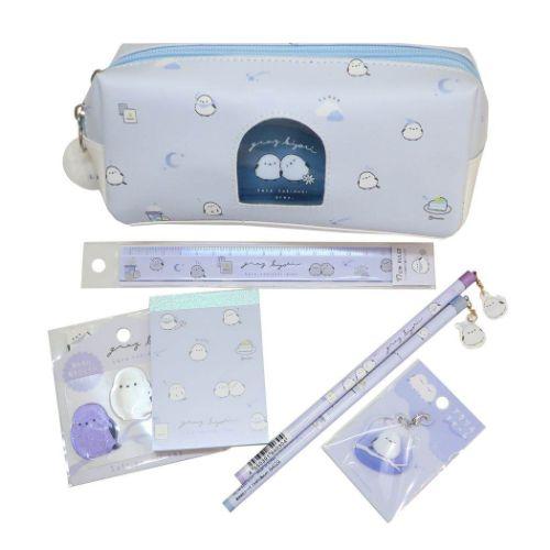 文具セット 7点文房具セット ぐれーびより シマエナガ クーリア : 雑貨