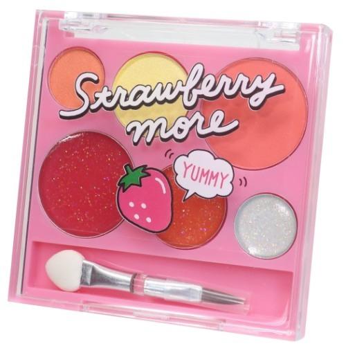 ストロベリー コスメ雑貨 リップグロス アイシャドウパレット レイス 女の子向け かわいい 化粧 メイク キッズコスメ 保育園 幼稚園 小学生 プレゼント Rac 05 雑貨 アートの通販店 ベルコモン 通販 Yahoo ショッピング