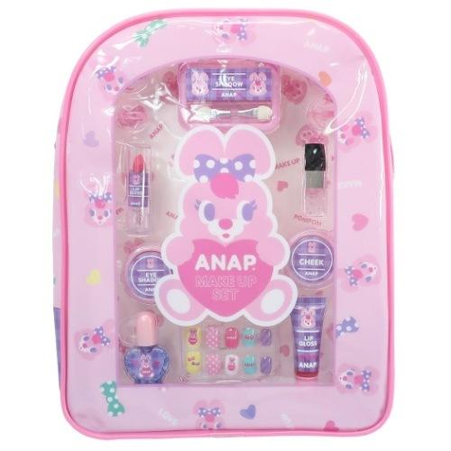 キッズコスメ バックパックメイクアップセット アナップ レイス Anap 女の子向け かわいい プレゼント Rac 雑貨 アートの通販店 ベルコモン 通販 Yahoo ショッピング