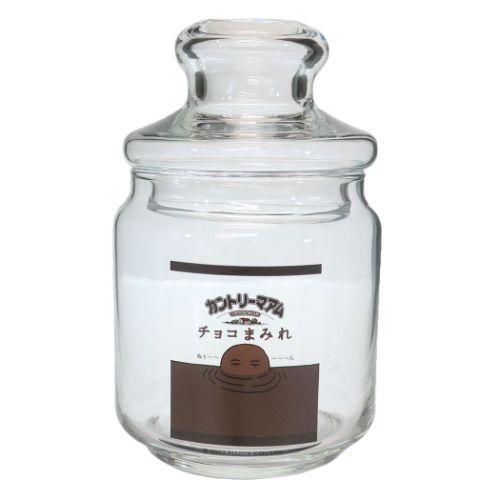サンアート 保存容器 ガラスキャニスター カントリーマアム チョコ