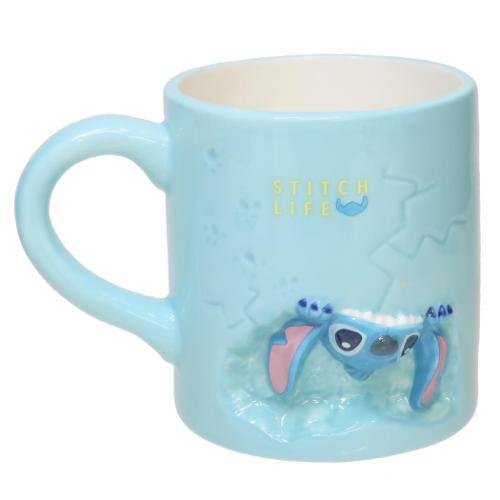 陶磁器製マグ いたずらマグカップ スティッチ Stitch ディズニー サン