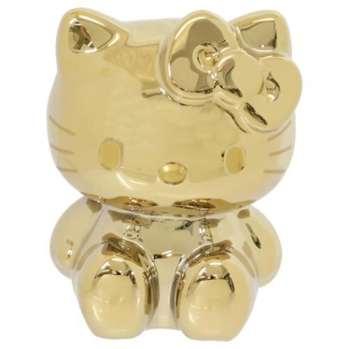 貯金箱 ゴールド貯金箱 ハローキティ サンリオ サンアート プレゼント