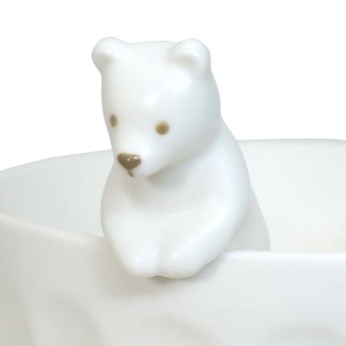 新生活セット White Zoo お茶碗 3点セット アニマル おしゃれ
