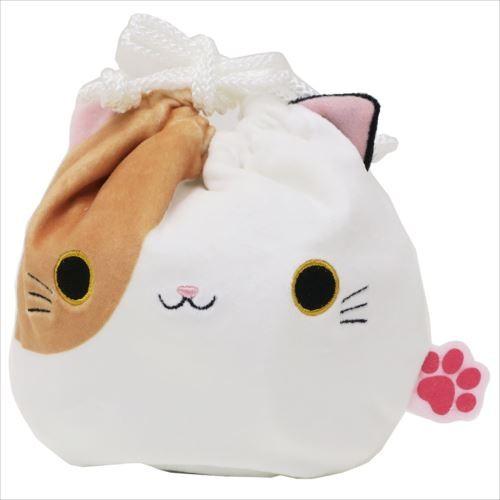 巾着袋 おもちきんちゃくポーチ ねこだんご みけ 三英貿易 17 5 15cm 小物入れ かわいい Sab 0413 雑貨 アートの通販店 ベルコモン 通販 Yahoo ショッピング