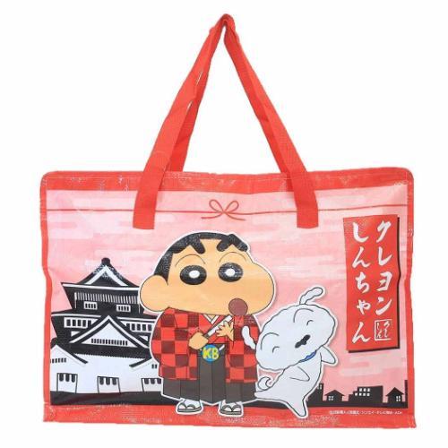 お土産バッグ おみやげバッグ 日本アートシリーズ しんのすけ＆シロ