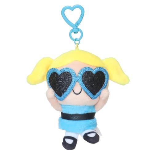 マスコット ぬいぐるみキーリング パワーパフガールズ バブルス