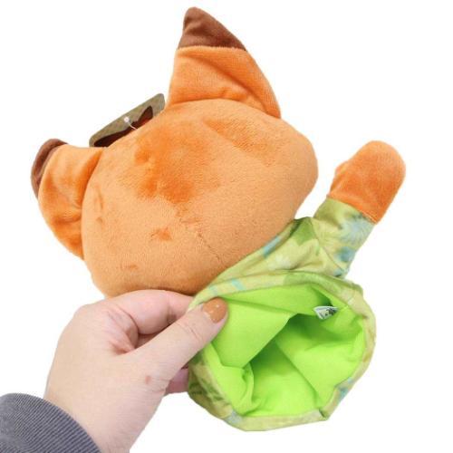 上海ディズニー　ズートピア　ニック ぬいぐるみ　パペット ディズニー ズートピア ニック・ワイルド ハンドパペット ぬいぐるみ