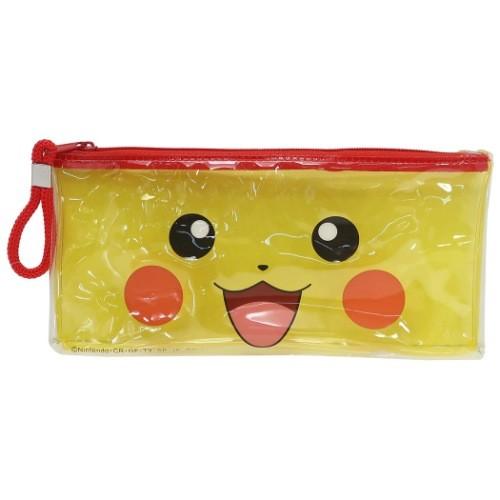 筆箱 クリア フラットポーチ ポケットモンスター ピカチュウフェイス ポケモン マルヨシ 5 9 5 1cm Sans 雑貨 アートの通販店 ベルコモン 通販 Yahoo ショッピング
