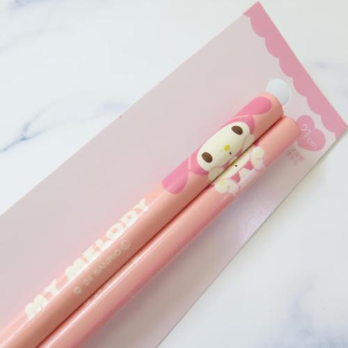 おはし 竹箸 21cm サンリオ マイメロディ ドアップ エスケイジャパン 