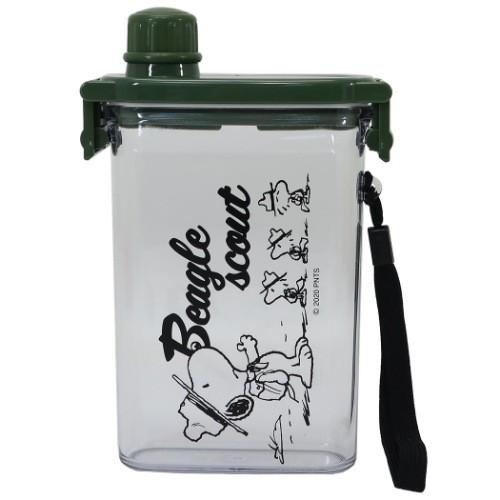 ブック型 クリアボトル Wロックブック型 スリム水筒 スヌーピー ビーグルスカウト ピーナッツ スケーター 13 9 21 5 4cm 560ml Sans 雑貨 アートの通販店 ベルコモン 通販 Yahoo ショッピング