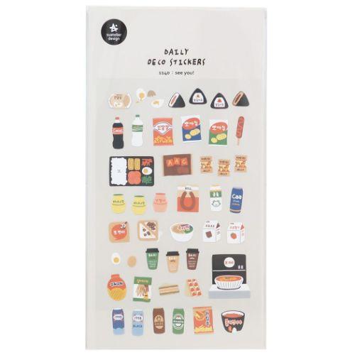 シールシート スワテリエステッカー see you S＆C 食べ物 フード 