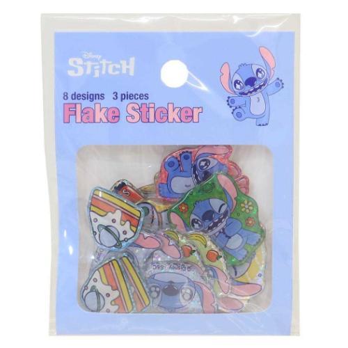 フレークシール ぷっくりフレークステッカー リロ＆スティッチ