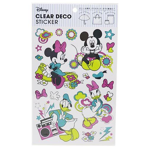 クリア シール クリア デコ ステッカー ミッキー フレンズ ディズニー S Cコーポレーション インテリア Scc Dwg3 雑貨 アートの通販店 ベルコモン 通販 Yahoo ショッピング