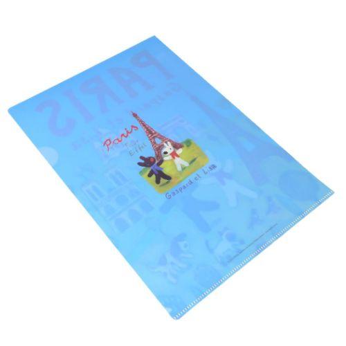 A4クリアファイル クリアファイル リサとガスパール PARIS S＆C