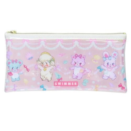 【即日発送】新品未使用スイマーswimmer ペンケース　クリアスリムペンケース SWIMMER - 【新品】swimmer スイマー フナガタポーチ クリア