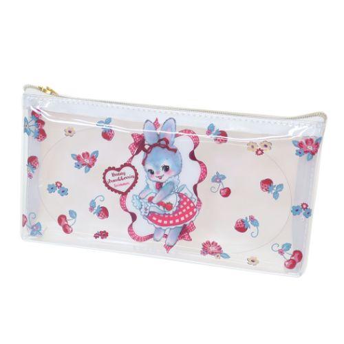 SWIMMER（スイマー） ペンケース マルチポーチ いちごチェックうさ