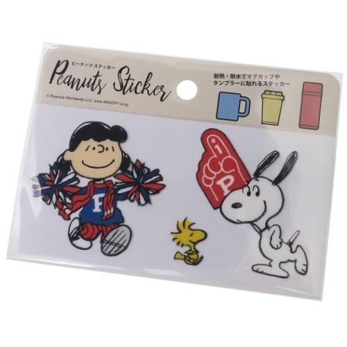 ステッカー 耐熱耐水 ステッカー スヌーピー チア S Cコーポレーション ピーナッツ Decoシール かわいい Scc Pks193 雑貨 アートの通販店 ベルコモン 通販 Yahoo ショッピング