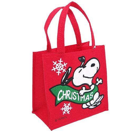 クリスマス フェルトバッグ スヌーピー ピーナッツ S Cコーポレーション 小物入れ Xmas キャラクター Scc Psx5 雑貨 アートの通販店 ベルコモン 通販 Yahoo ショッピング