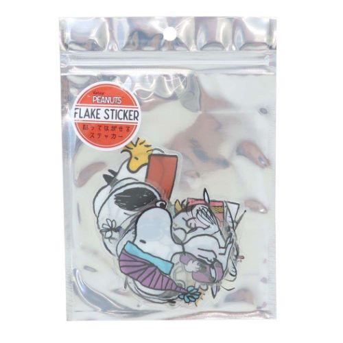 SNOOPY（スヌーピー） フレークシール 貼って剥がせるビックフレーク