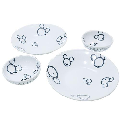 食器ギフトセット ペアボウル プレート ミッキーマウス ディズニー トクサmickey 三郷陶器 22 5cmお皿2枚 12 5cm小鉢2枚 日本製 Sgt 3264 02 雑貨 アートの通販店 ベルコモン 通販 Yahoo ショッピング