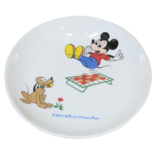 中皿 17cmプレート ミッキーマウス 復刻アート1963 ディズニー 中皿 17cmプレート ミッキーマウス 復刻アート1963 ディズニー