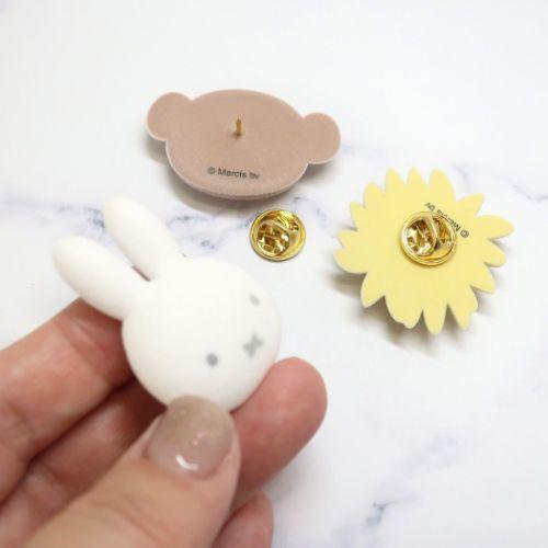 Miffy（ミッフィー） ピンバッジ ピンズ3個セット GREEN ディック