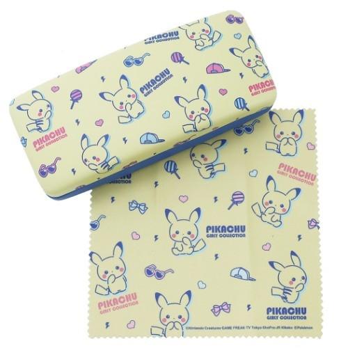 クロス付き メガネケース 眼鏡ケース ポケモン ピカチュウ ガーリーコレクション イエロー ポケットモンスター Sho Bi ハードタイプ ギフト雑貨 Shb Pk 雑貨 アートの通販店 ベルコモン 通販 Yahoo ショッピング