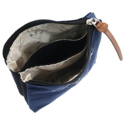 コスメポーチ 3ポケットポーチ ピカチュウ ネイビー ポケモン ポケットモンスター Sho Bi 化粧ポーチ Shb Pk 雑貨 アートの通販店 ベルコモン 通販 Yahoo ショッピング