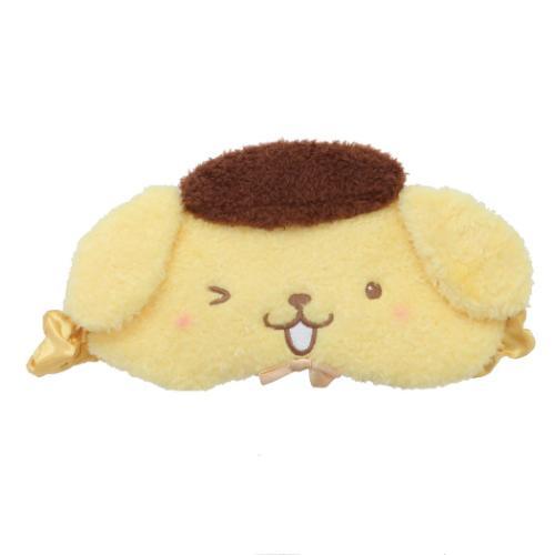 ポムポムプリン もこもこアイマスク 旅行用品 もこもこアイマスク ポムポムプリン 粧美堂 サンリオ 睡眠