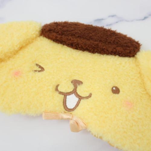 ポムポムプリン もこもこアイマスク 旅行用品 もこもこアイマスク ポムポムプリン 粧美堂 サンリオ 睡眠