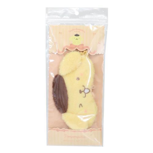 旅行用品 もこもこアイマスク ポムポムプリン 粧美堂 サンリオ 睡眠