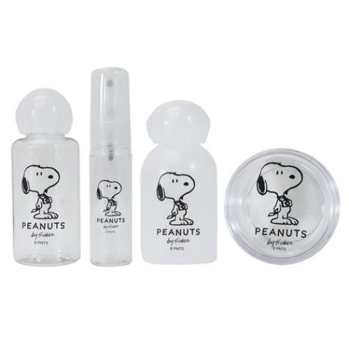 SNOOPY（スヌーピー） 詰め替え容器 4点セット トラベルセット