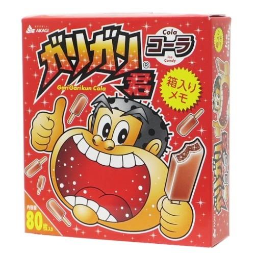 ガリガリ君 箱入り メモ メモ帳 コーラ おやつマーケット サカモト Skm 雑貨 アートの通販店 ベルコモン 通販 Yahoo ショッピング